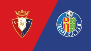 Team Logos of Osasuna vs Getafe