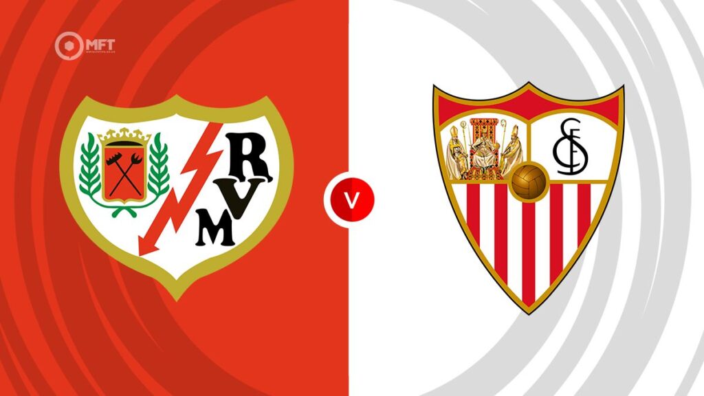 Team Logos of Rayo Vallecano vs Sevilla