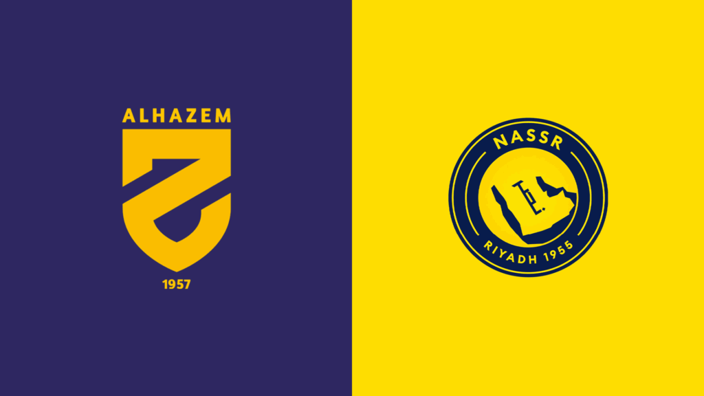 Team Logos of Al Hazem vs Al Nassr
