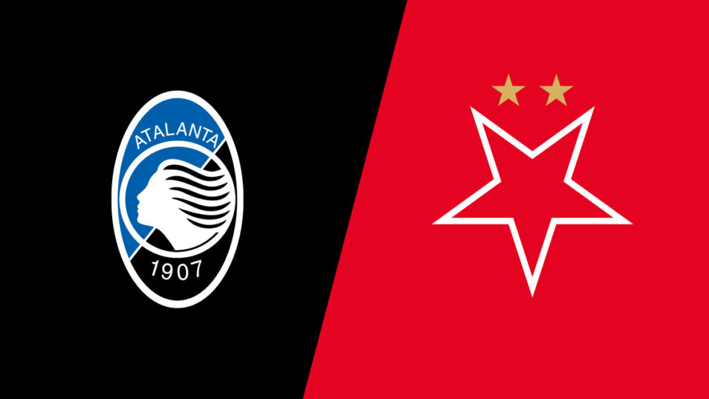 Team Logos of Atalanta vs Slavia Prague