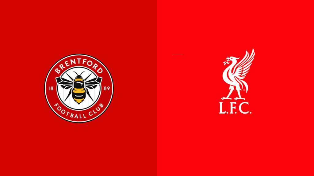 Team Logos of Brentford vs Liverpool