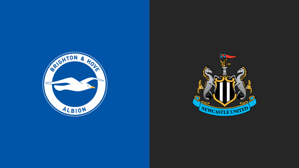 Team Logos of Brighton vs Newcastle United