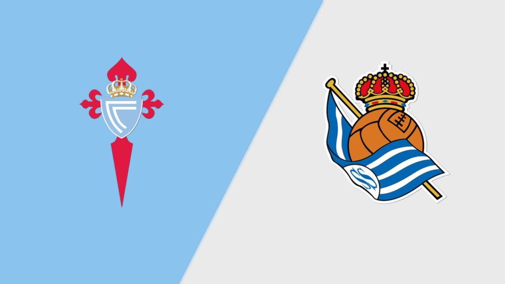 Team Logos of Celta Vigo vs Real Sociedad