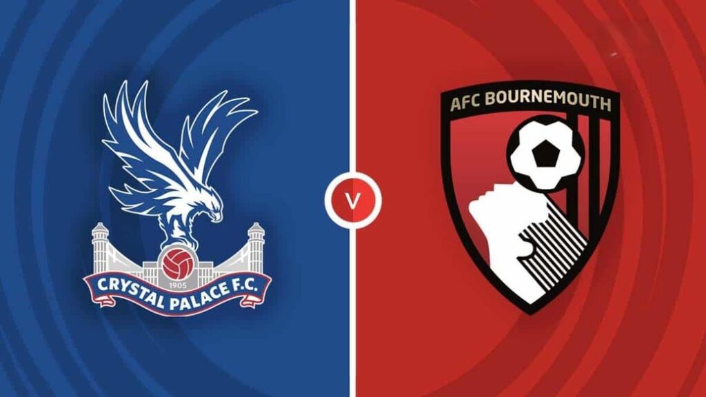 Team Logos of Crystal Palace vs AFC Bournemouth