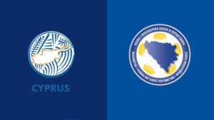 Team Logos of Cyprus vs Bosnia & Herzegovina