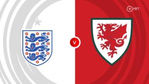 Team Logos of England vs Wales