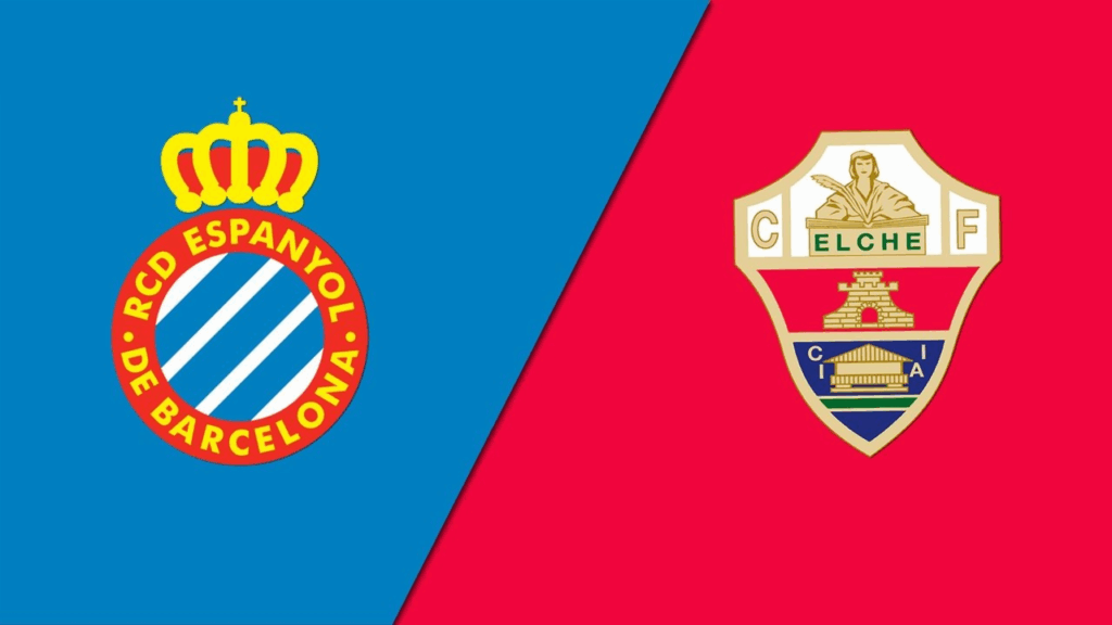 Team Logos of Espanyol vs Elche