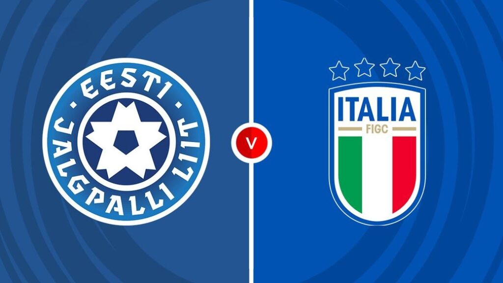 Team Logos of Estonia vs Italy
