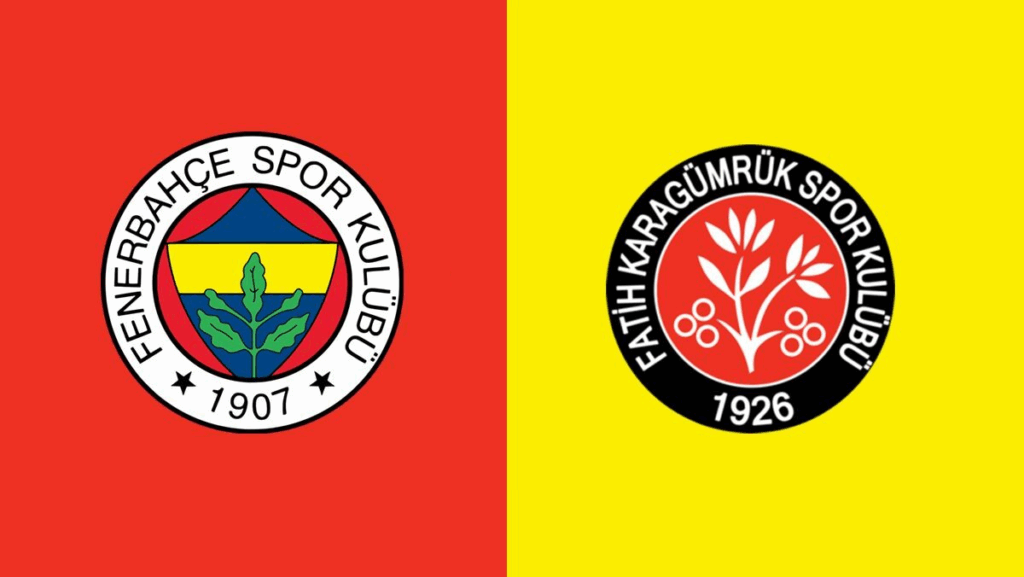 Team Logos of Fenerbahce vs Karagumruk