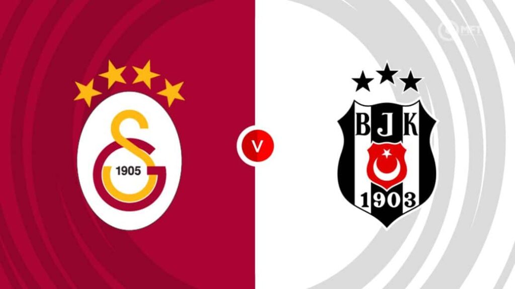 Team Logos of Galatasaray vs Besiktas