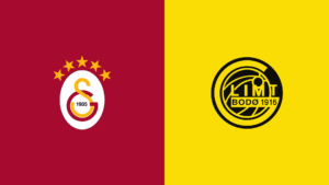 Team Logos of Galatasaray vs Bodo Glimt