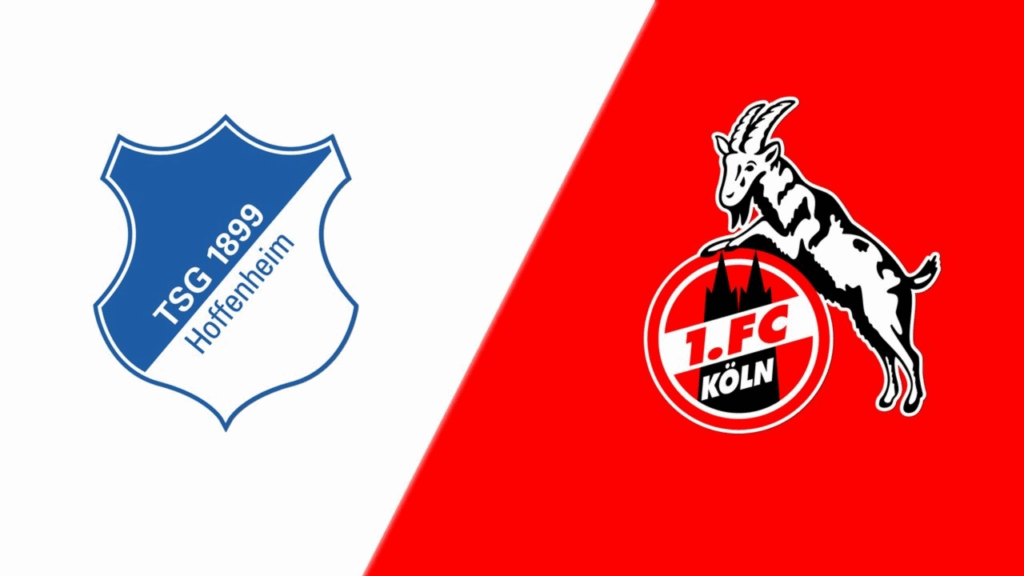 Team Logos of Hoffenheim vs FC Koln