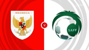 Team Logos of Indonesia vs Saudi Arabia