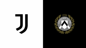 Team Logos of Juventus vs Udinese