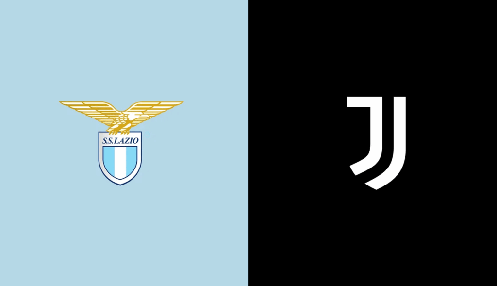 Team Logos of Lazio vs Juventus