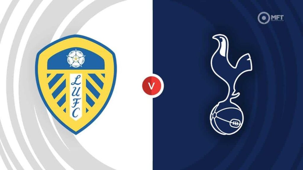 Team Logos of Leeds United vs Tottenham Hotspur