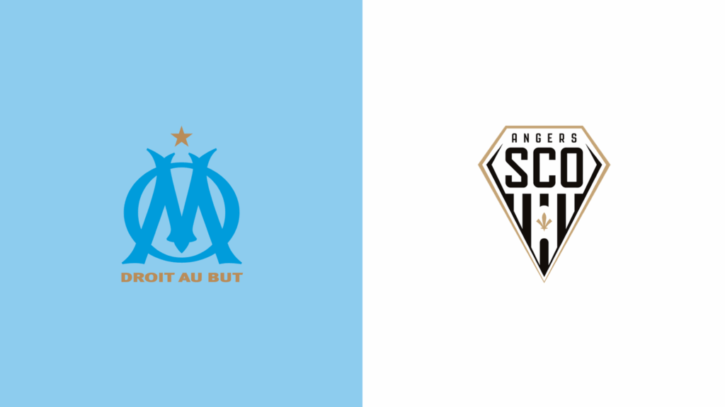 Team Logos of Olympique Marseille vs Angers SCO