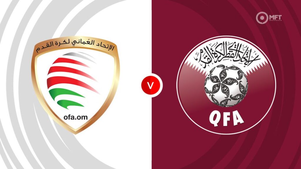 Team Logos of Oman vs Qatar
