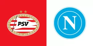 Team Logos of PSV vs Napoli