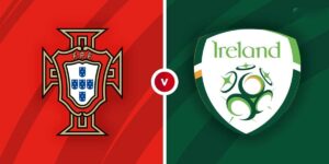 Team Logos of Portugal vs Ireland