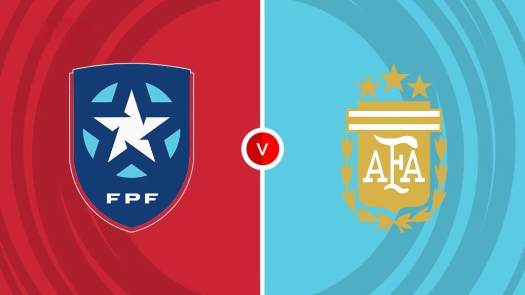 Team Logos of Puerto Rico vs Argentina