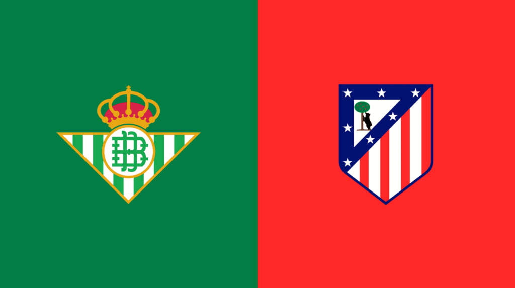 Team Logos of Real Betis vs Atletico Madrid