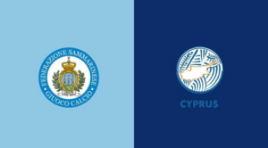 Team Logos of San Marino vs Cyprus