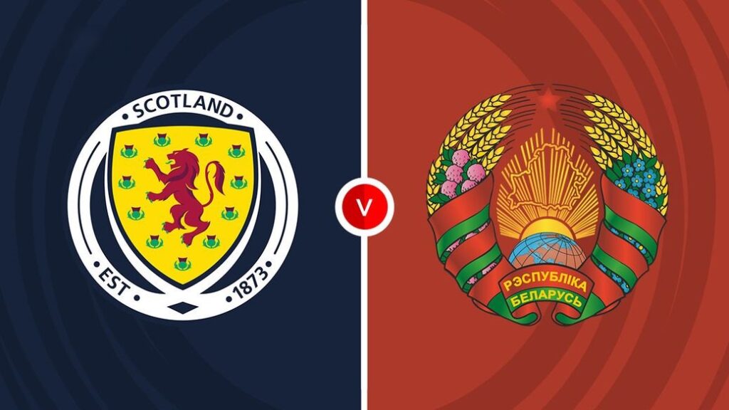 Team Logos of Scotland vs Belarus