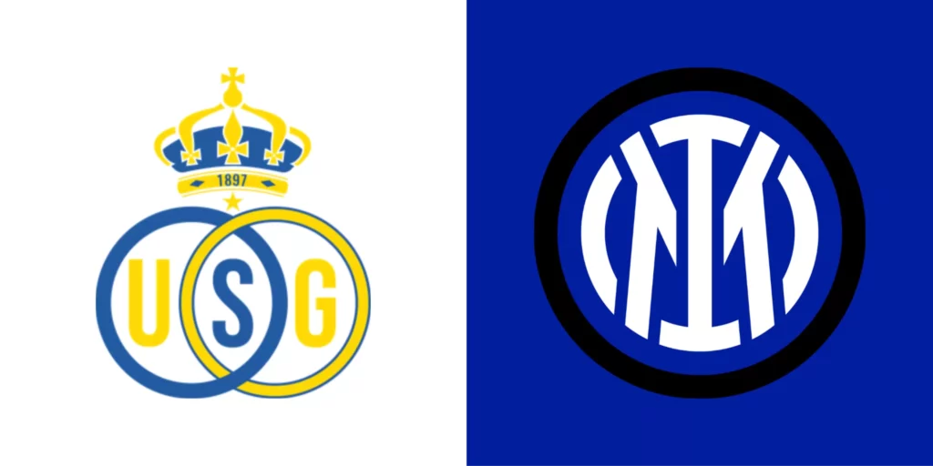Team Logos of Union Saint-Gilloise vs Inter