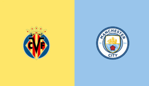 Team Logos of Villarreal vs Manchester City