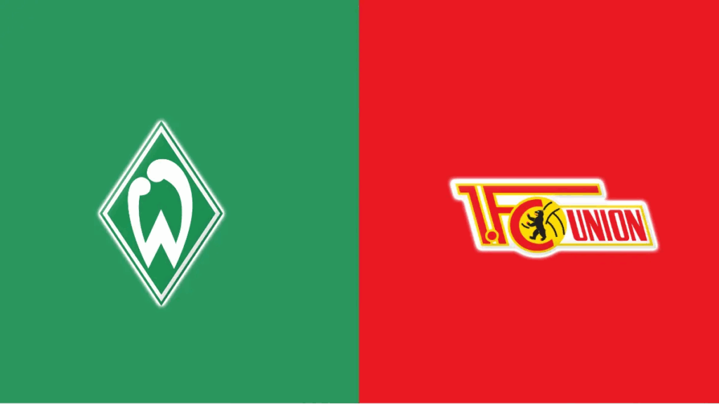 Team Logos of Werder Bremen vs Union Berlin