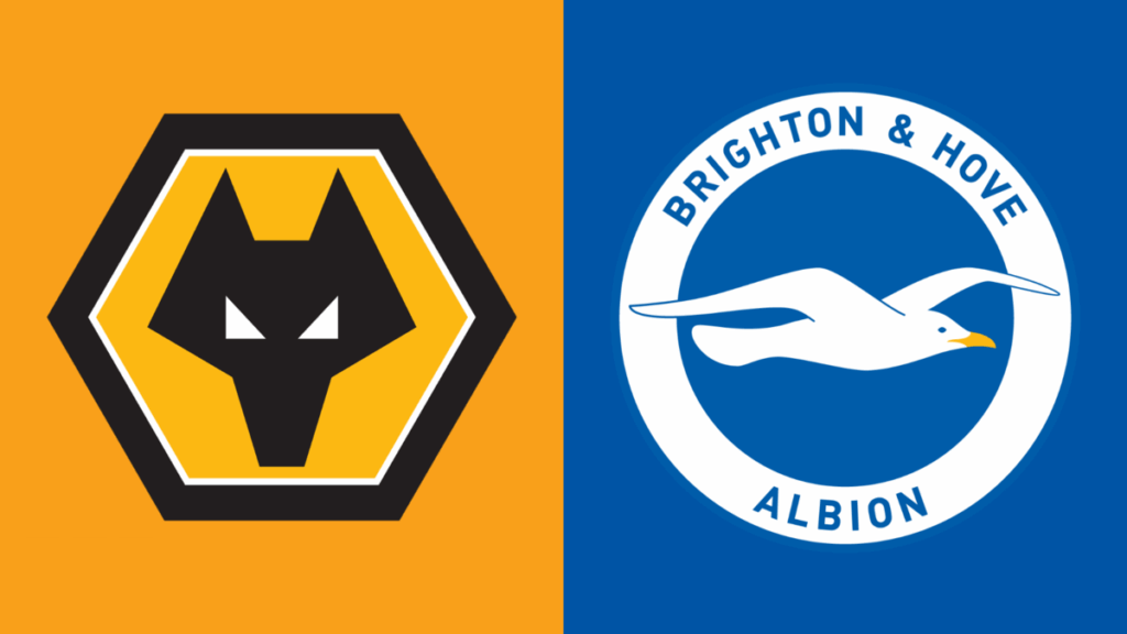 Team Logos of Wolves vs Brighton