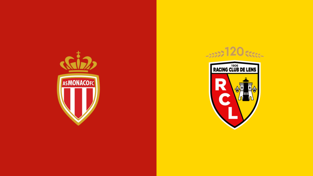 Team Logos of AS Monaco vs Lens