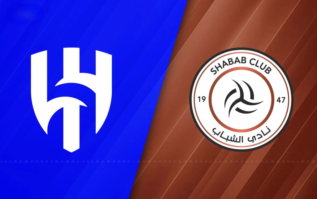 Team Logos of Al Hilal vs Al Shabab