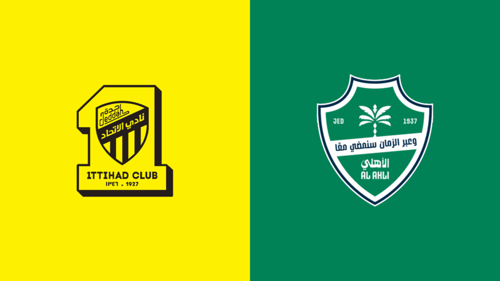 Team Logos of Al Ittihad vs Al Ahli