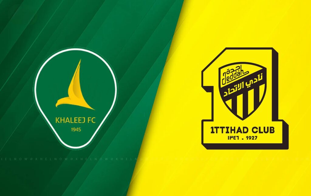 Team Logos of Al Khaleej vs Al Ittihad