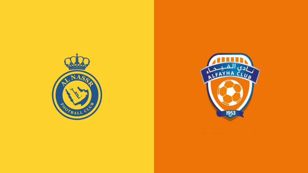 Team Logos of Al Nassr vs Al Fayha