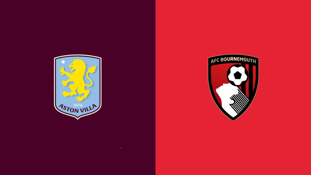 Team Logos of Aston Villa vs AFC Bournemouth