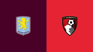 Team Logos of Aston Villa vs AFC Bournemouth
