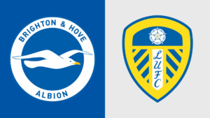 Team Logos of Brighton vs Leeds United 2025