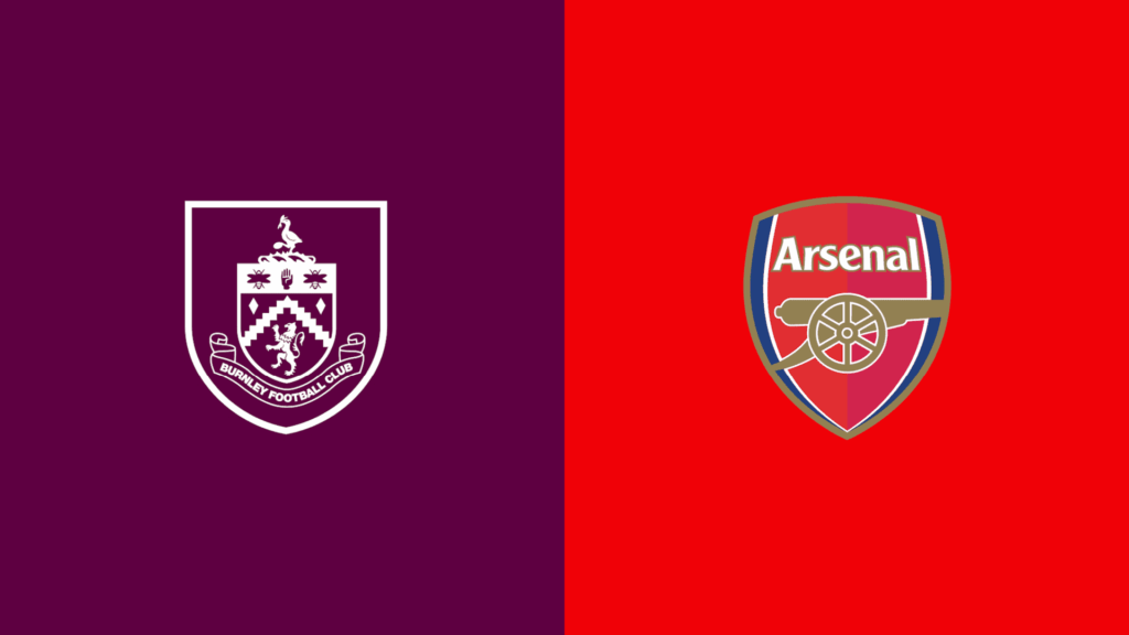 Team Logos of Burnley vs Arsenal 2025