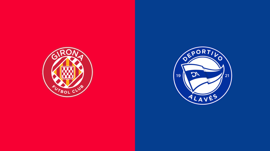 Team Logos of Girona vs Alaves