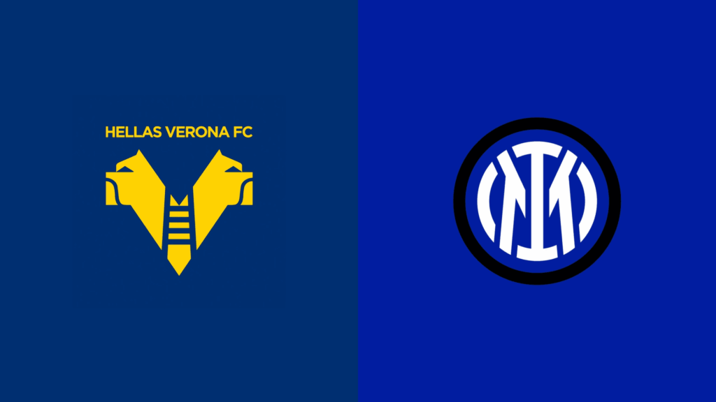 Team Logos of Hellas Verona vs Inter