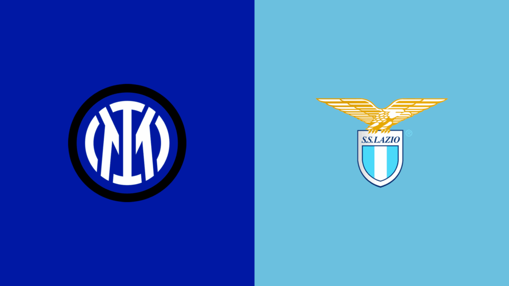 Team Logos of Inter Milan vs Lazio