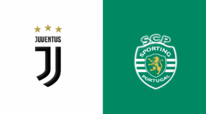 Team Logos of Juventus vs Sporting CP