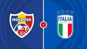 Team Logos of Moldova vs Italy