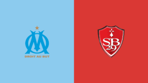 Team Logos of Olympique Marseille vs Brest