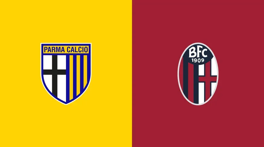 Team Logos of Parma vs Bologna