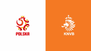 Team Logos of Poland vs Netherlands