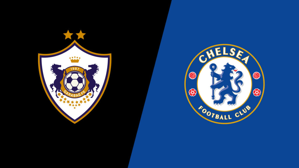 Team Logos of Qarabag vs Chelsea